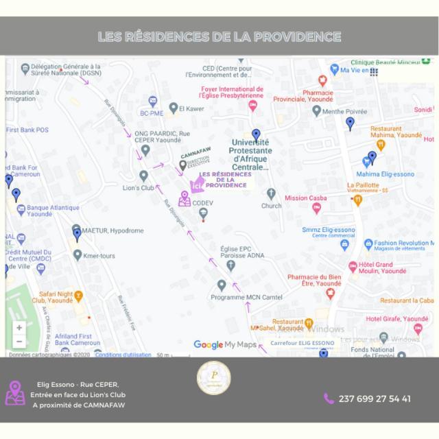 Les Residences De La Providence - Appart Hotel Yaoundé Kültér fotó